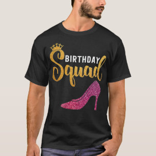 Camiseta Esquadrão de Aniversário seja água, meu amigo anat