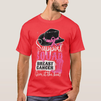 Camiseta Esquadrão de Apoio à Consciência Dê-lhe Bota de Co