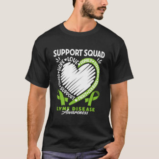 Camiseta Esquadrão de Apoio à Conscientização da Doença de 