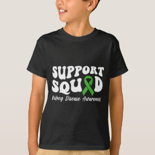 Camiseta Esquadrão de Apoio à Doença Renal Faixa Verde