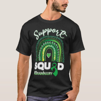 Camiseta Esquadrão de Apoio a Lesões Cerebrais Fita Verde
