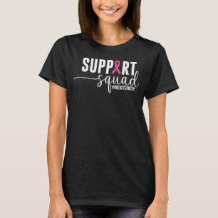 Camiseta Esquadrão de Apoio ao Câncer de Mama Sobrevivente