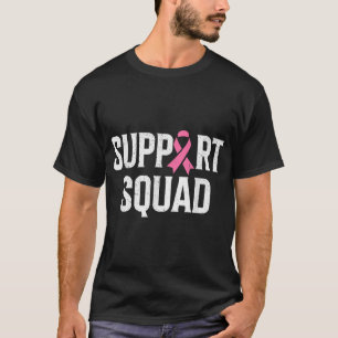 Camiseta Esquadrão de Apoio ao Guerreiro do Câncer de Mama