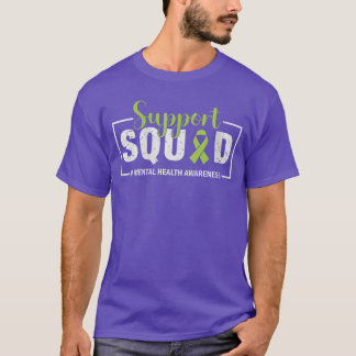 Camiseta Esquadrão de Apoio às Mulheres Conscientização sob