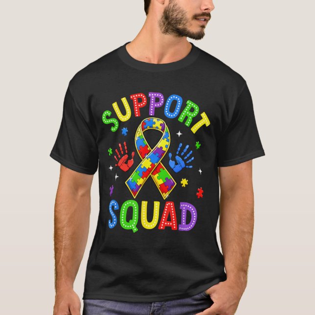 Camiseta Esquadrão de Apoio Conjunto de Roupas de Conscient (Frente)