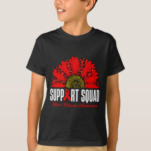 Camiseta Esquadrão de Apoio Conscientização sobre Doenças C