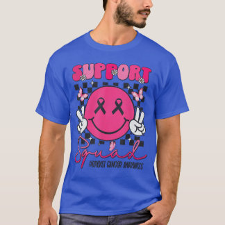 Camiseta Esquadrão de Apoio Conscientização Sorriso Rosto F