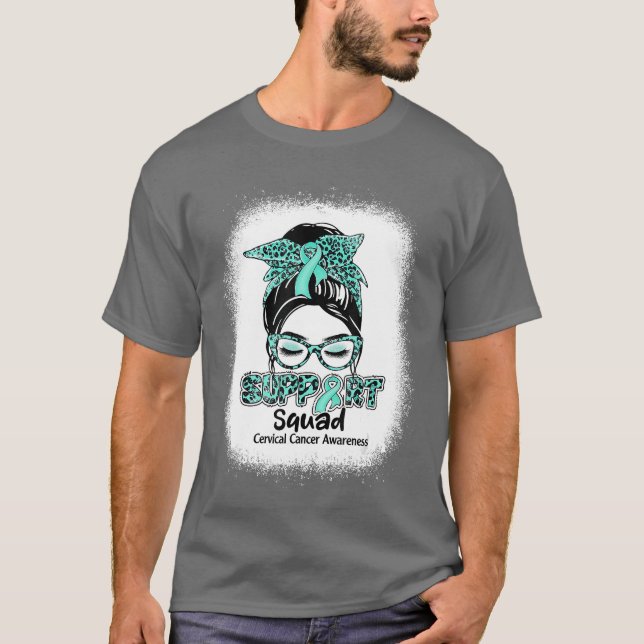 Camiseta Esquadrão de Apoio Coque Desarrumado Fita Azul Cân (Frente)