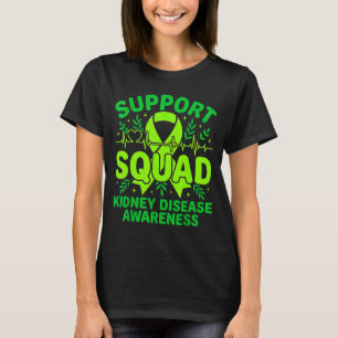Camiseta Esquadrão de Apoio Fita Verde Doença Renal