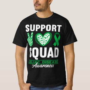 Camiseta Esquadrão de Apoio I Gluten Doença Celíaca Livre