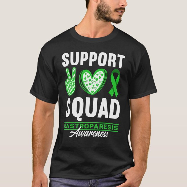Camiseta Esquadrão de apoio I - Paralisia do aparelho diges (Frente)