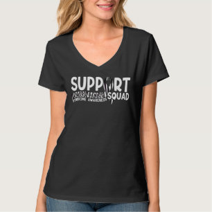 Camiseta Esquadrão de Apoio I Zebra Ribbon I Ehlers Danlos