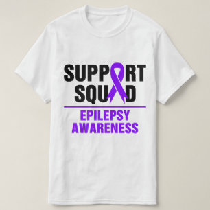 Camiseta Esquadrão de Apoio Mês de Conscientização sobre Ep