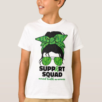 Camiseta Esquadrão de Apoio Mês de Conscientização sobre Sa