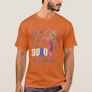 Camiseta Esquadrão de Apoio Para Conscientização de Als