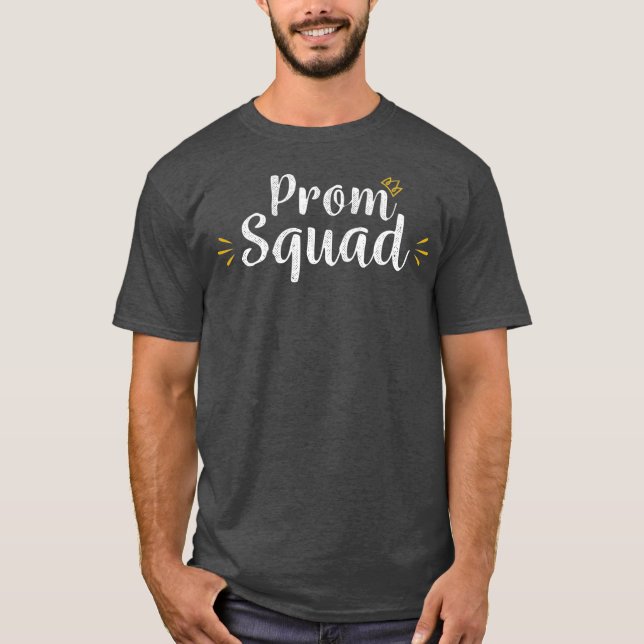 Camiseta Esquadrão de bailes de formatura para o Pai da Mãe (Frente)