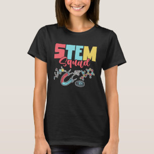 Camiseta Esquadrão de Banda Matemática da Esquadra STEM Bas