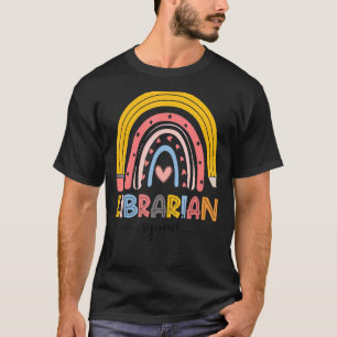 Camiseta Esquadrão De Bibliotecas Do Arco-Íris Cuto No Prim