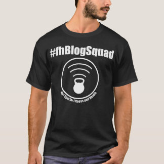 Camiseta Esquadrão de Blogs de malhação e Saúde