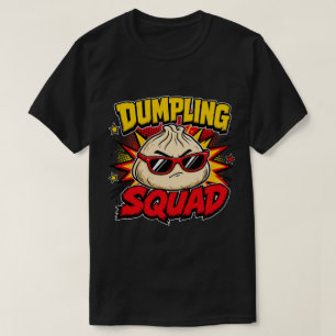 Camiseta Esquadrão de Bolinhos Retro Cômico Pop Art Foodie 