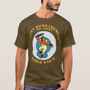 Camiseta Esquadrão de Bombardeamento de ruas AAC 451 WWII X