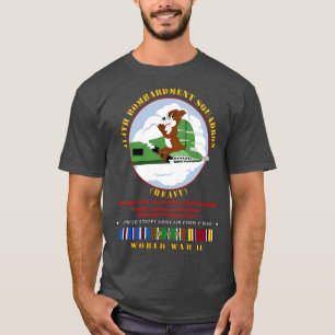 Camiseta Esquadrão de Bombardeamentos Heavy AAC w WII EU SV