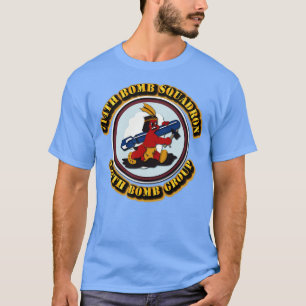 Camiseta Esquadrão de Bombas 448º do Grupo de Bombas 8º AF