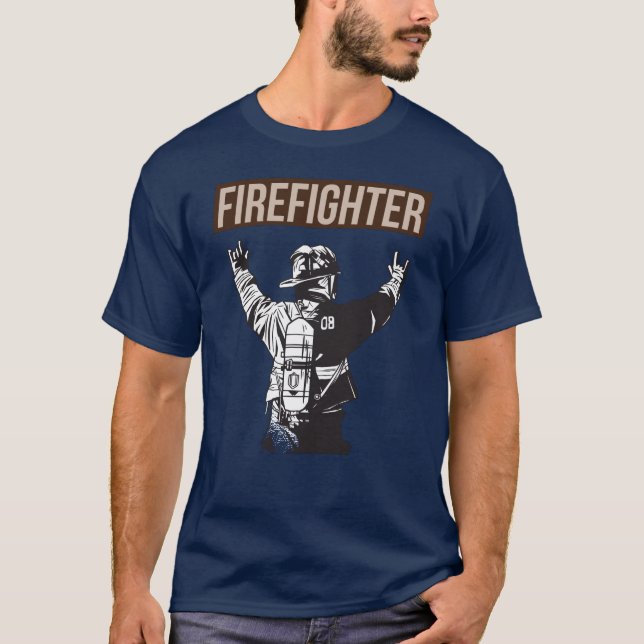 Camiseta Esquadrão de Bombeiros Ortosos (Frente)