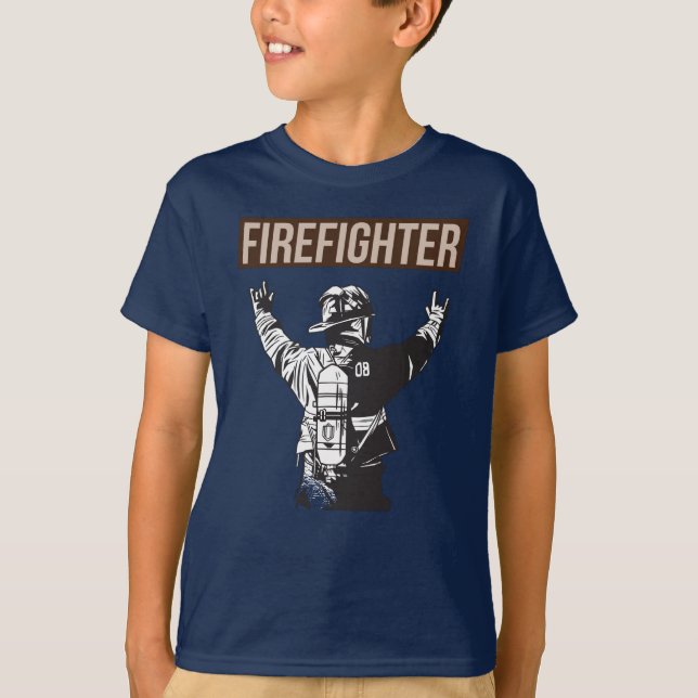 Camiseta Esquadrão de Bombeiros Ortosos (Frente)