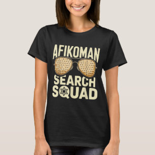 Camiseta Esquadrão de Busca Afikoman Seder de Páscoa Divert