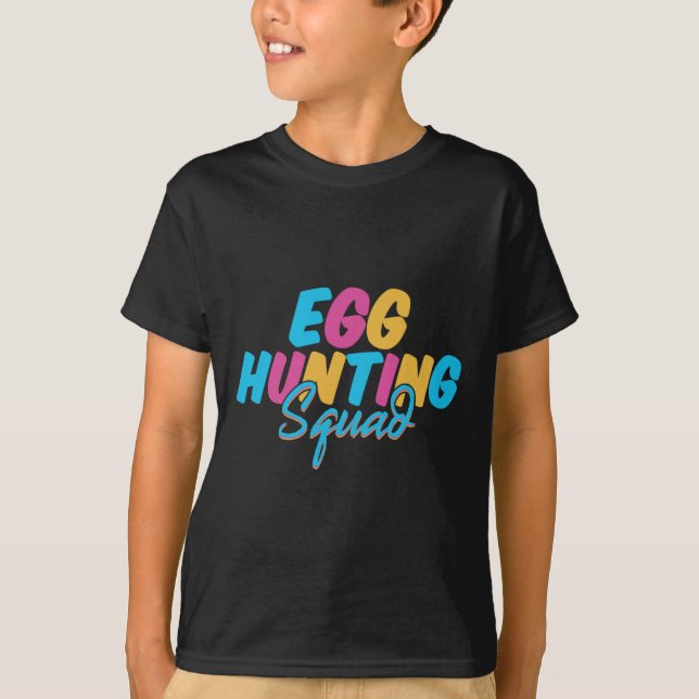 Camiseta Esquadrão de Caça a Ovos  (Frente)