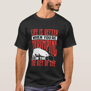 Camiseta Esquadrão de Camarão Simplesmente O Melhor Caçador