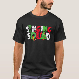 Camiseta Esquadrão de Canto Família Grupo Correspondente Na