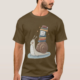 Camiseta Esquadrão de Caracóis de Bookish: 'Atrasado Novame
