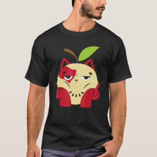 Camiseta Esquadrão de Colheita de Maçã Gato Maçã Fruta