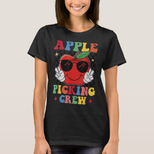 Camiseta Esquadrão de Colheita de Maçãs 2025 Outono Pomar C