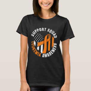 Camiseta Esquadrão de Conscientização do Câncer de Leucócit