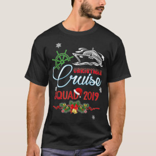 Camiseta Esquadrão de Cruise de Natal 2019 na áfrica africa