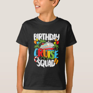 Camiseta Esquadrão de Cruzeiro de Aniversário Viagem ao Mar