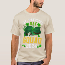 Camiseta Esquadrão de Cruzeiro do Dia de São Patrício