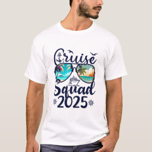 Camiseta Esquadrão de Cruzeiro Férias de Verão de 2025 Roup