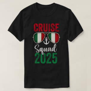 Camiseta Esquadrão de Cruzeiro pela Itália Férias de Verão