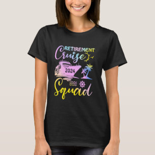 Camiseta Esquadrão de Cruzeiros de Reforma 2024 Funny Cruis