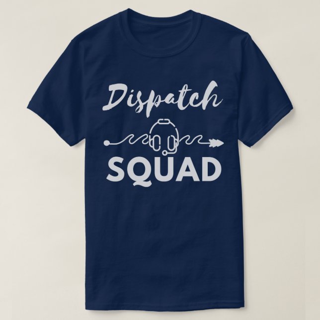Camiseta Esquadrão de Despacho (Frente do Design)