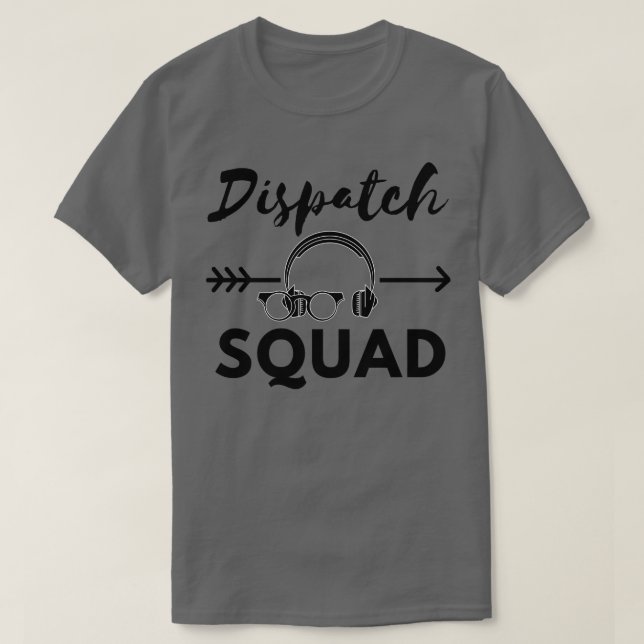Camiseta Esquadrão de Despacho 9 (Frente do Design)