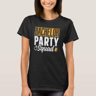 Camiseta Esquadrão de Despedida de Solteiro Noiva Equipe do