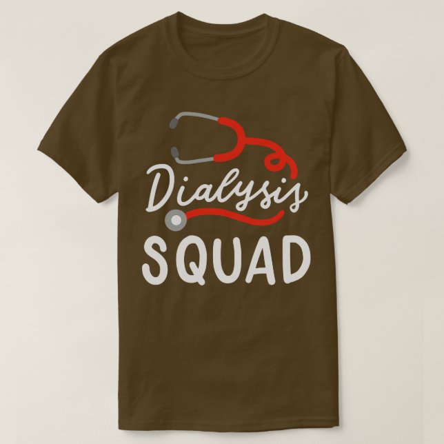Camiseta Esquadrão de Diálise (Frente do Design)