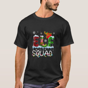 Camiseta Esquadrão de Elfos Luzes Coloridas Fantasia de Elf