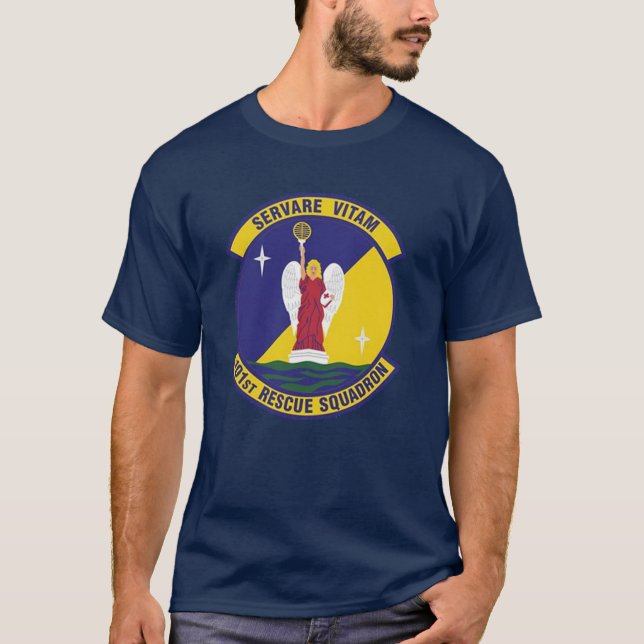 Camiseta Esquadrão de Emergência de ruas ANG 101 (Frente)