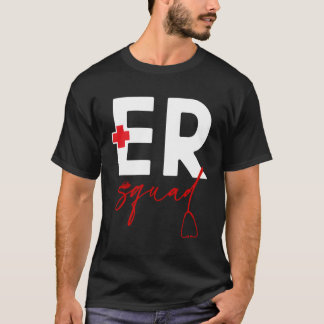 Camiseta Esquadrão De Enfermeiro Impressão Er